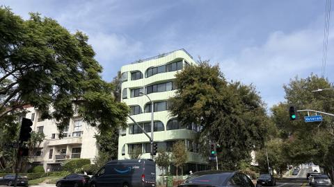 View looking northwest