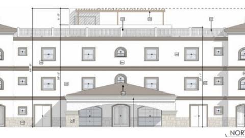 Elevation for proposed Polk Street development
