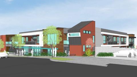 Rendering of Walteria Terrace Garden