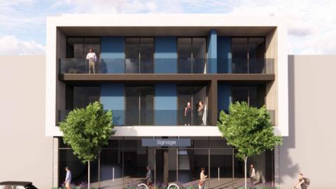 Sunset Boulevard elevation