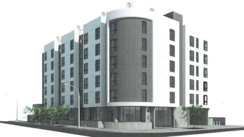 Rendering of 3455 Slauson Avenue