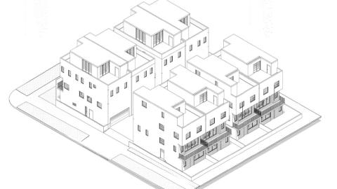 Aerial perspective of 4276 Van Nuys Boulevard