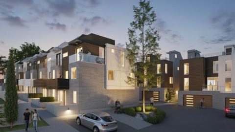 Rendering of Ocean View Townhomes