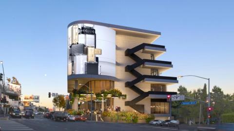 Rendering of 9176 Sunset Boulevard