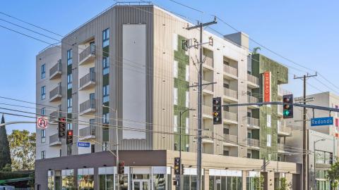 View looking northeast