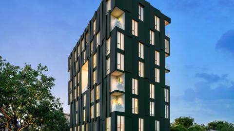 View looking northwest