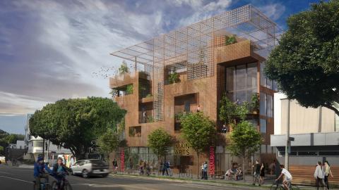 Rendering of 1410 – 1422 South Main Street