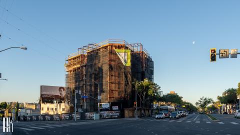 View looking southwest