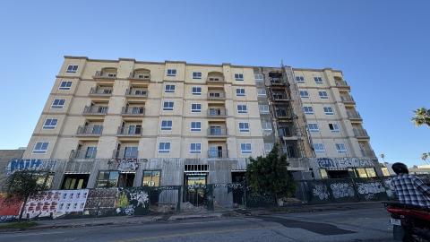 View from Western Avenue