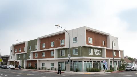 Exterior of Dean's Place