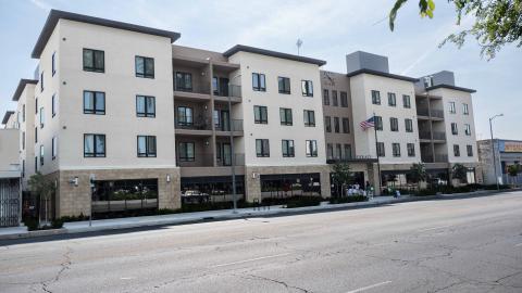 View looking southeast