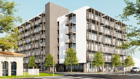 Rendering of 3521 W. Washington Boulevard