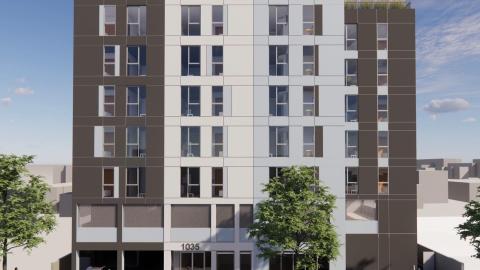 Rendering of 1035 S. Crenshaw Boulevard
