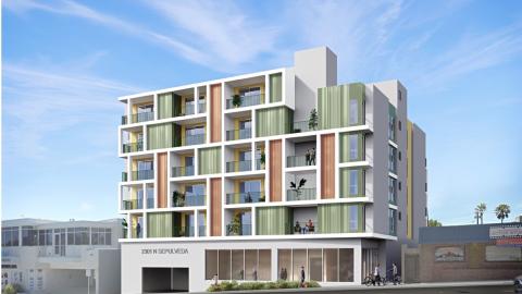 Rendering of 2301 N. Sepulveda Blvd