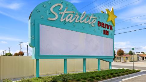 Restored Starlite sign