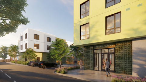 Rendering of Thrive at Fountain