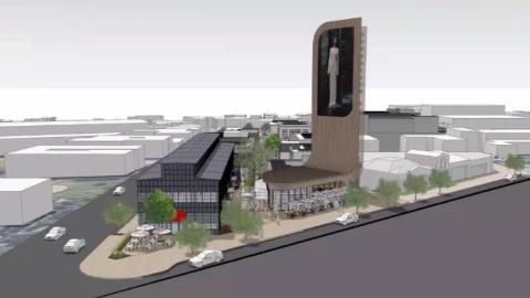 Rendering of Robertson Row