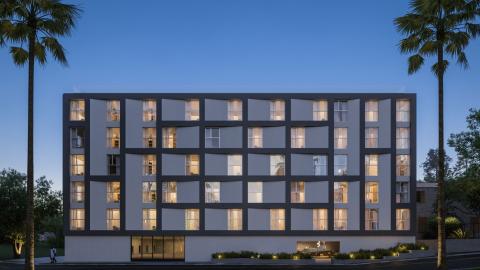 Rendering of Silver Lake Flats