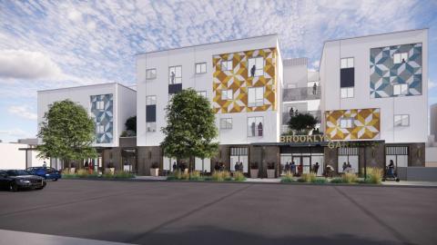 Rendering of Chavez Gardens