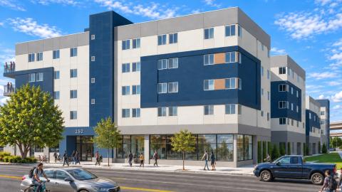 Rendering of Broadway & Imperial