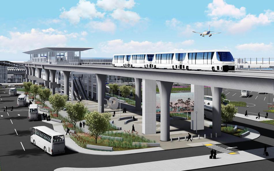 Thumbnail for LAX people mover testing, LACMA reviews are in, and more