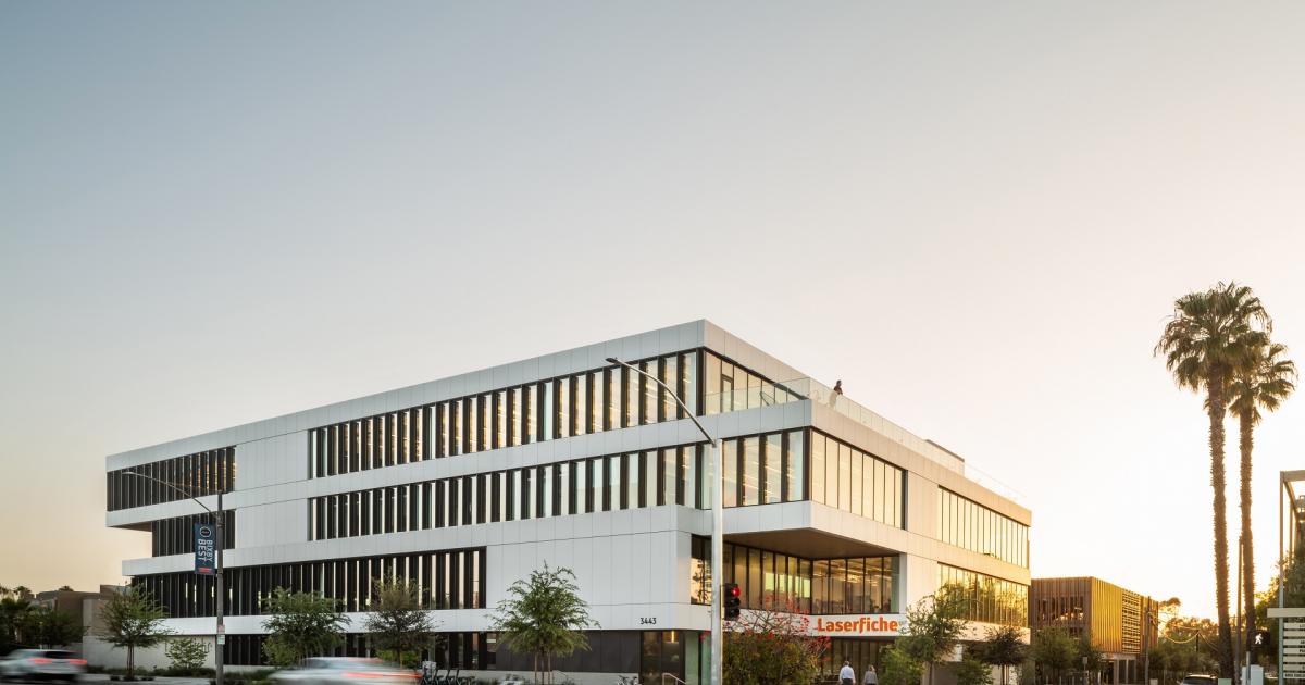 Rendering vs. Reality: Laserfiche's new HQ in Long Beach