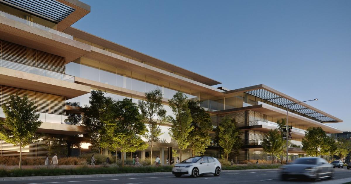 Fresh renderings for Apple's upcoming L.A. office campus