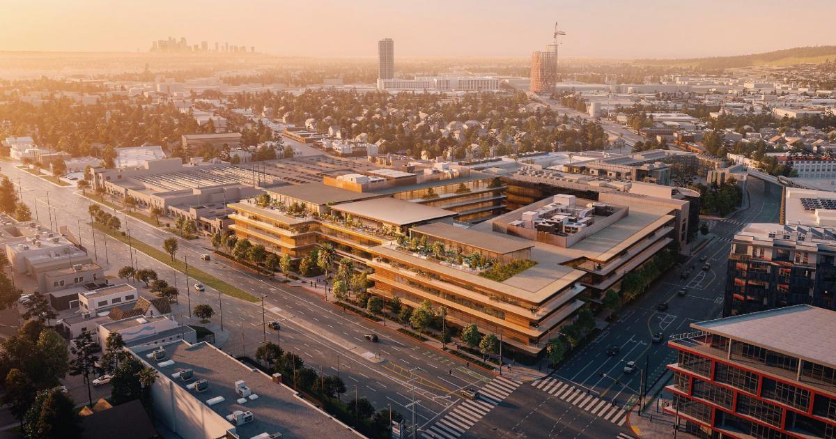 Apple's new office campus starts to rise at 8888 Venice Boulevard