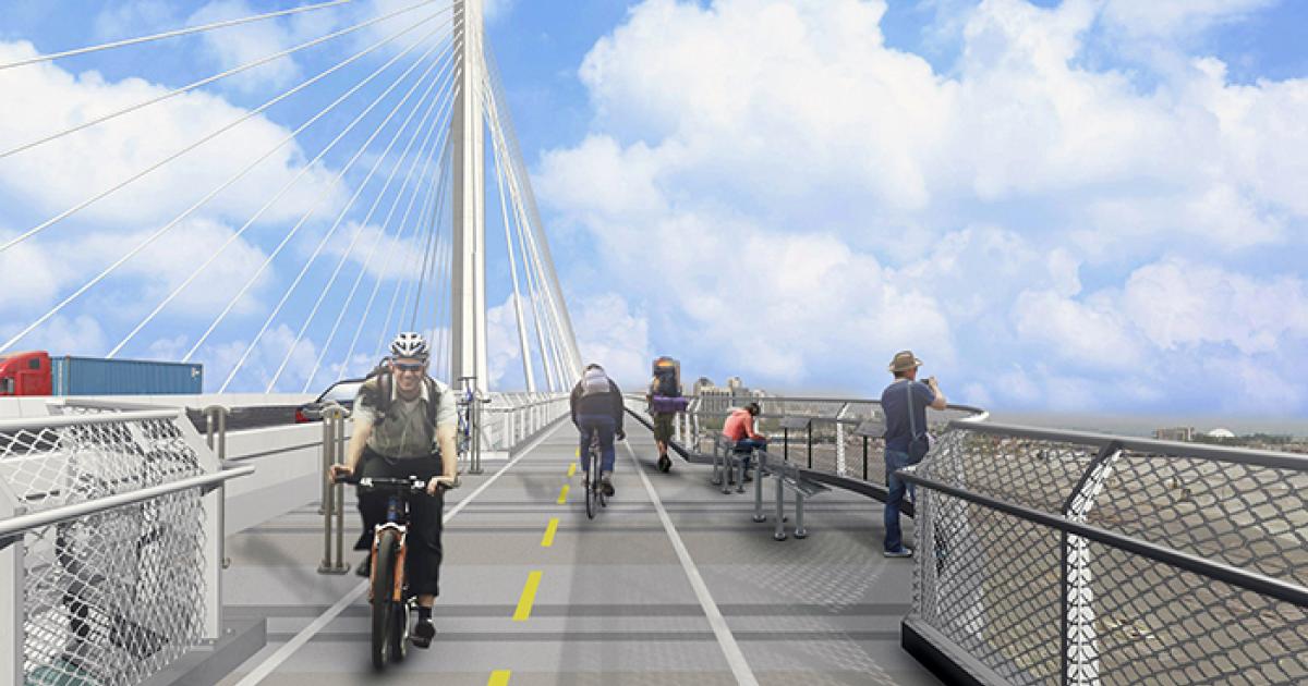 New bike trail opens next to the - Mark%20Bixby%20Memorial%20Bicycle Pedestrian%20Path%20rendering