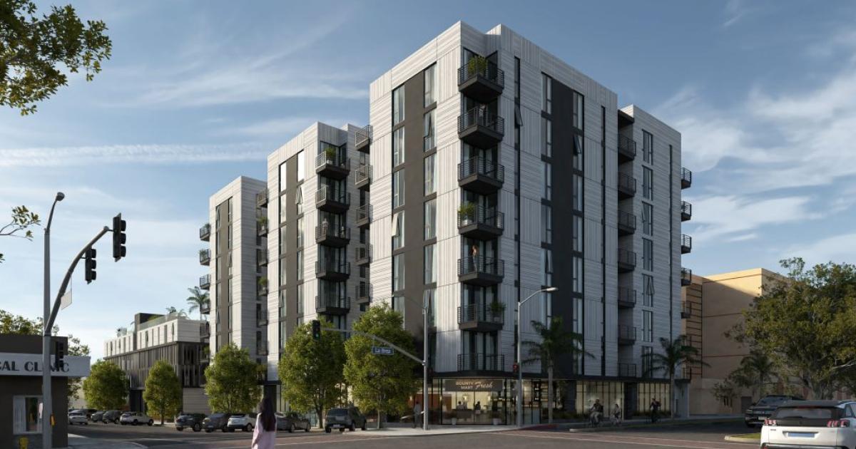 143 apartments + retail planned at 317 S. La Brea Avenue in Inglewood
