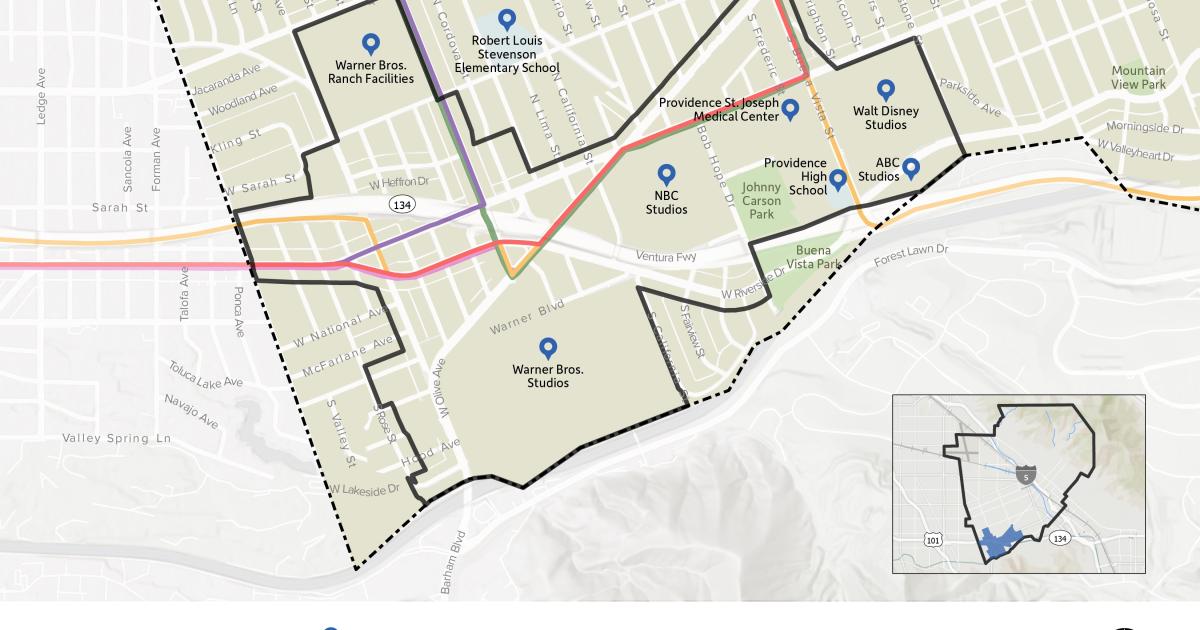 The Burbank Media District zoning update will allow 4,600 homes
