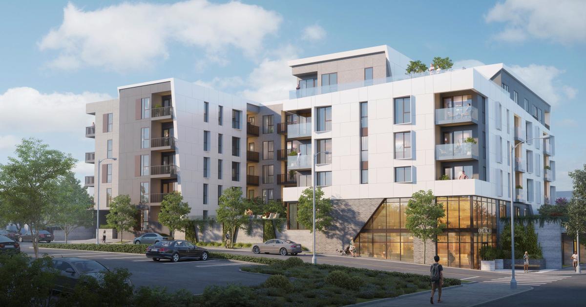 Mixed-use development project for 4773 Hollywood Boulevard in Los Feliz