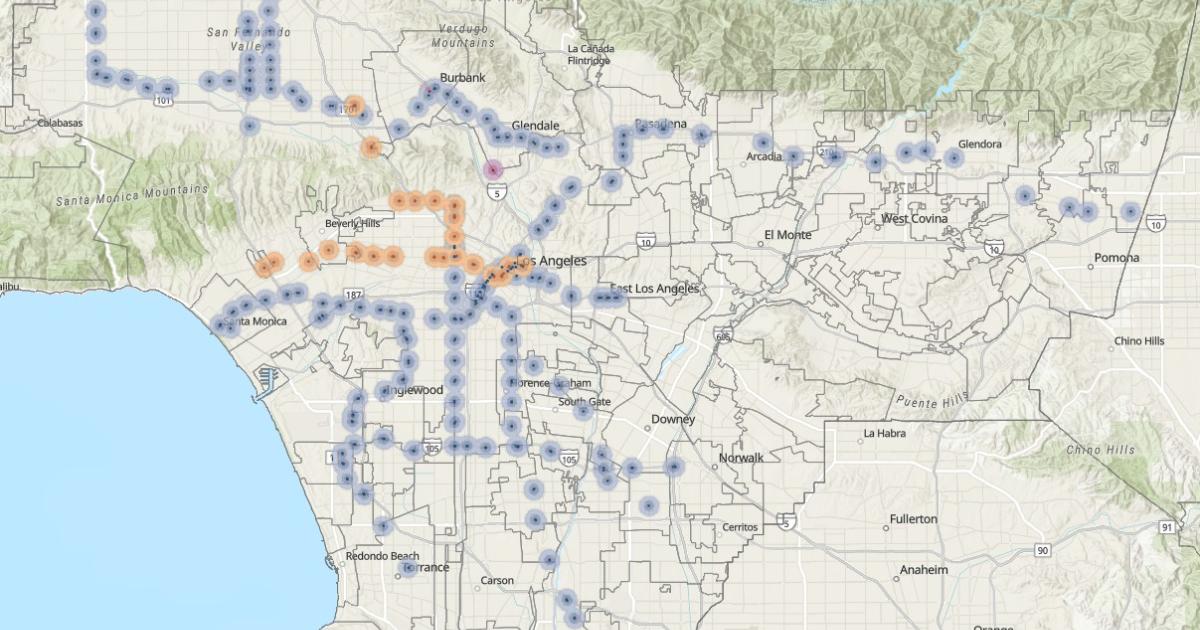 SCAG releases preliminary SB 79 map