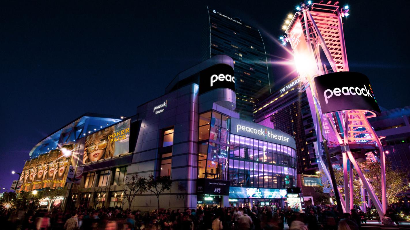 AEG and Peacock strike deal to rename L.A. Live plaza and concert venue |  Urbanize LA
