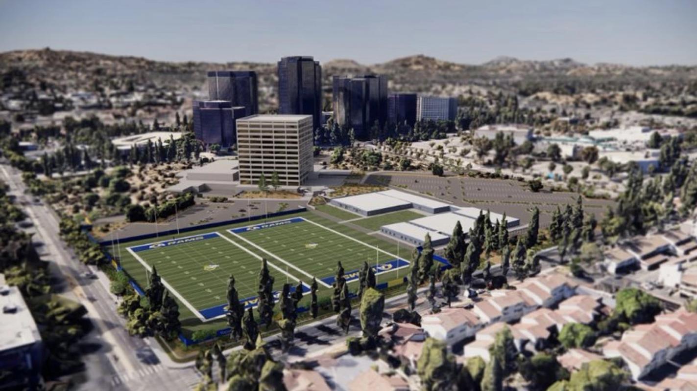 L.A. Rams Look To Buy Defunct Mall For Practice Facility