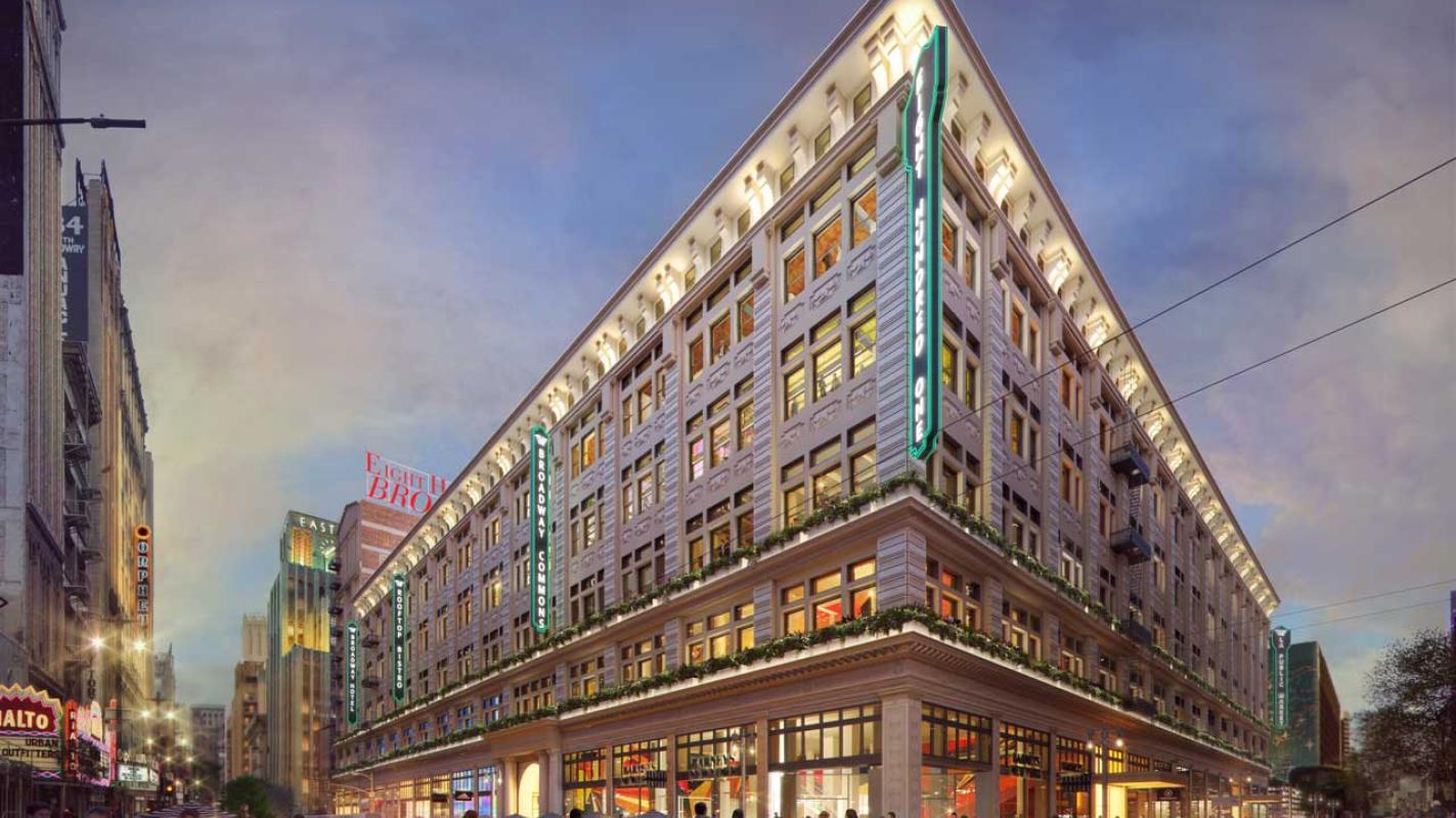 First Look at the Broadway Trade Center Makeover | Urbanize LA