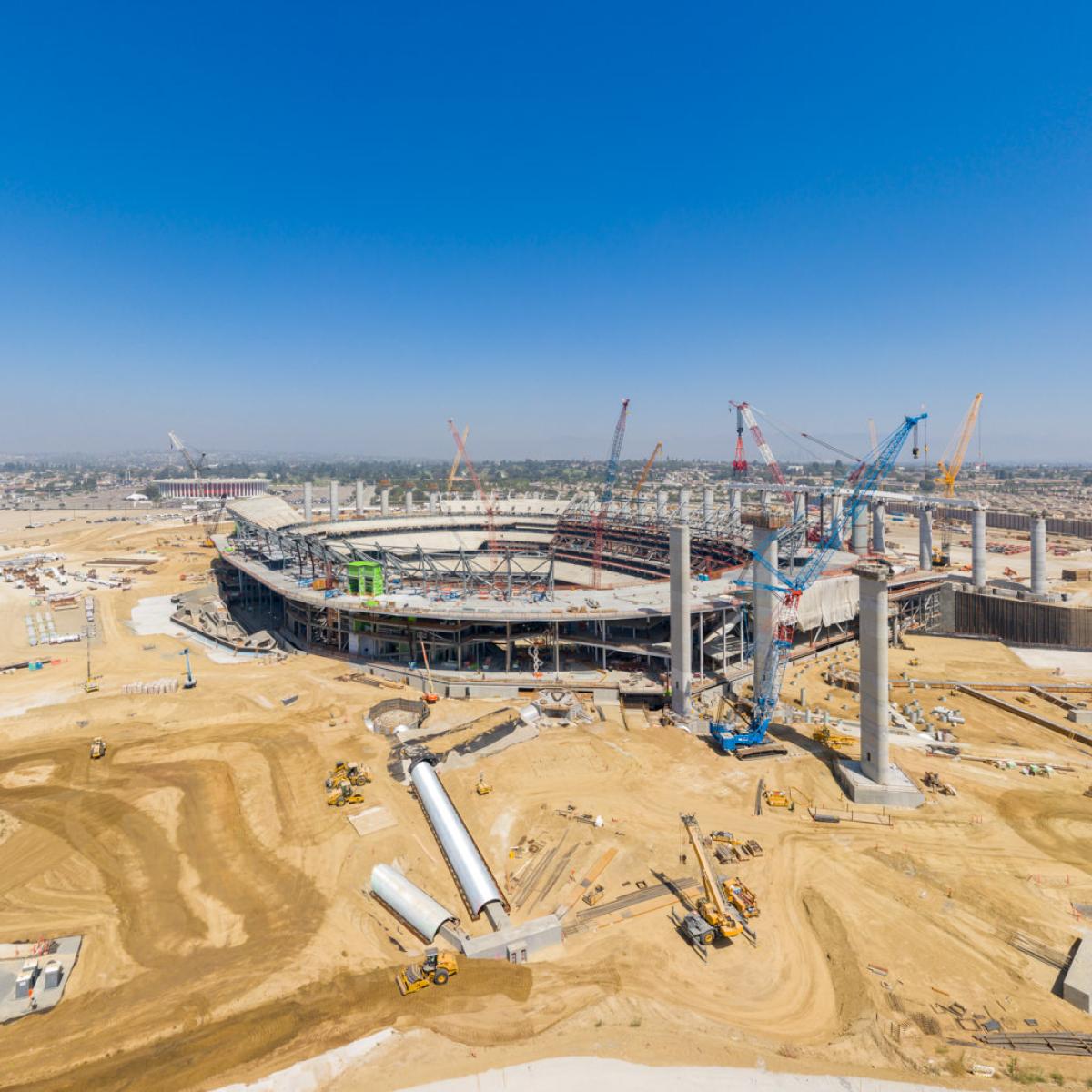 progress construction site photography