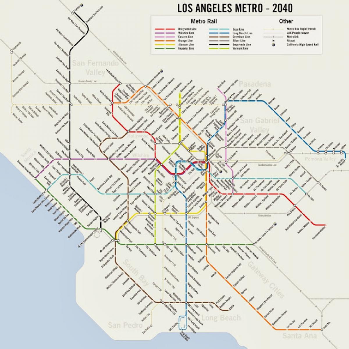 Los Santos Transit Map Fantasy Map Unique Metro (Download Now) 