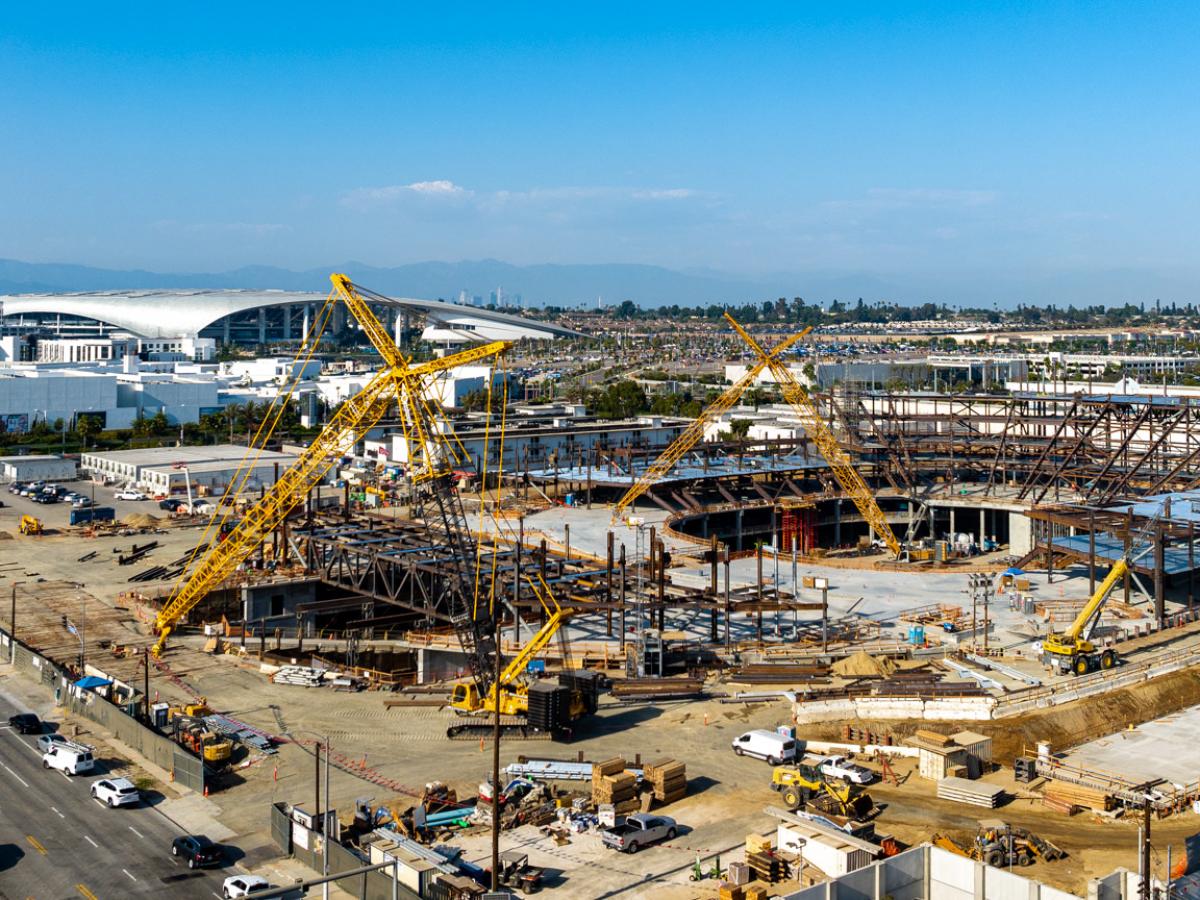 Clippers break ground on Intuit Dome in Inglewood