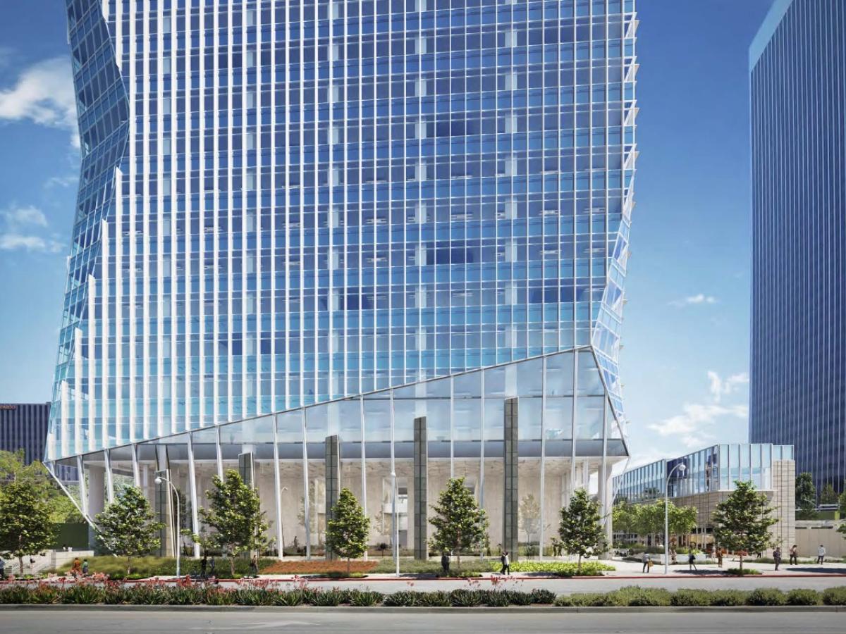 Fresh renderings for 37-story Century City Center tower