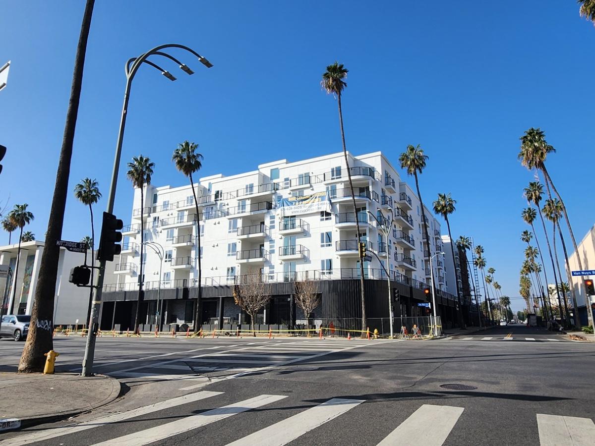174-unit development wrapping up work at 6569 Van Nuys Blvd