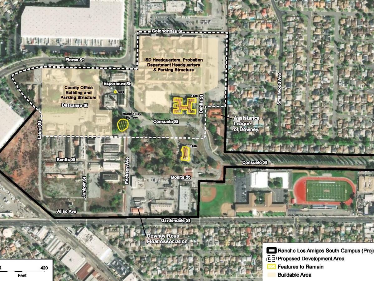 Rancho Los Amigos Map Historic Rancho Los Amigos Campus Slated For Redevelopment | Urbanize La